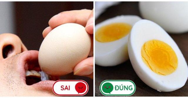 11 sai lầm nấu trứng 