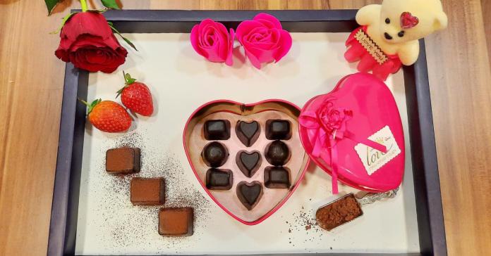 Valentine thêm lãng mạn với những viên chocolate tự làm cực kỳ chất lượng