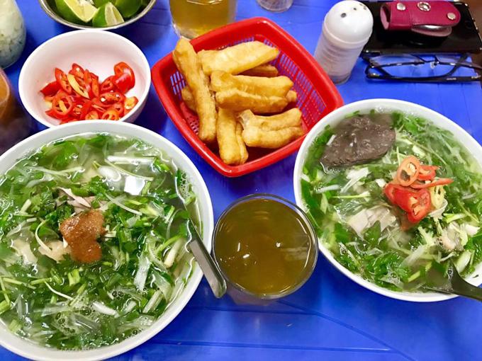 Diệu Hương bật mí quán ăn sáng 'nhìn thôi cũng thèm' ở Hà Nội