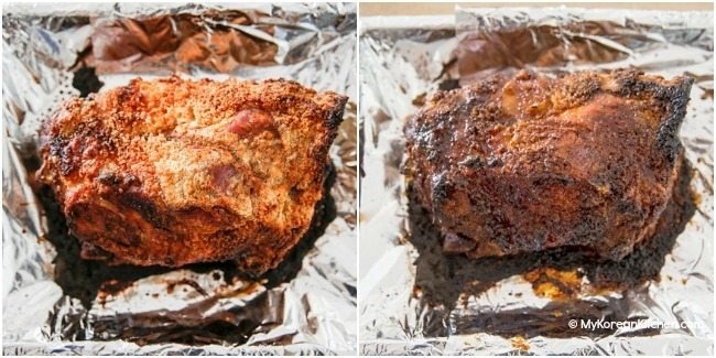 Học lỏm công thức làm thịt lợn quay Hàn Quốc, đảm bảo cả nhà khen tấm tắc