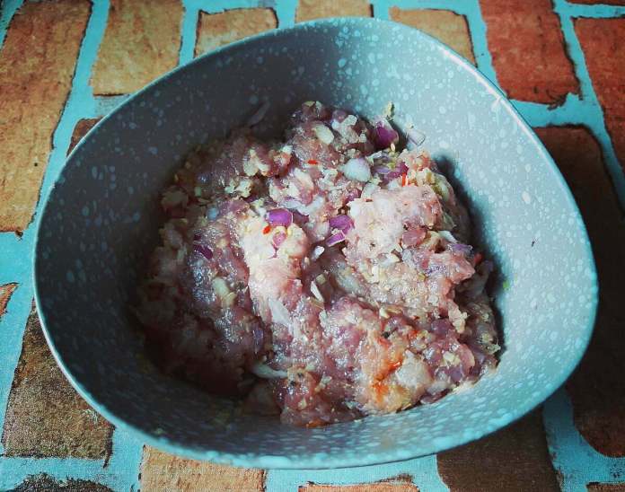 Mực nhồi thịt rim nước dừa