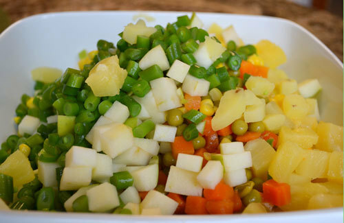 Salad Nga làm nhanh ăn ngon