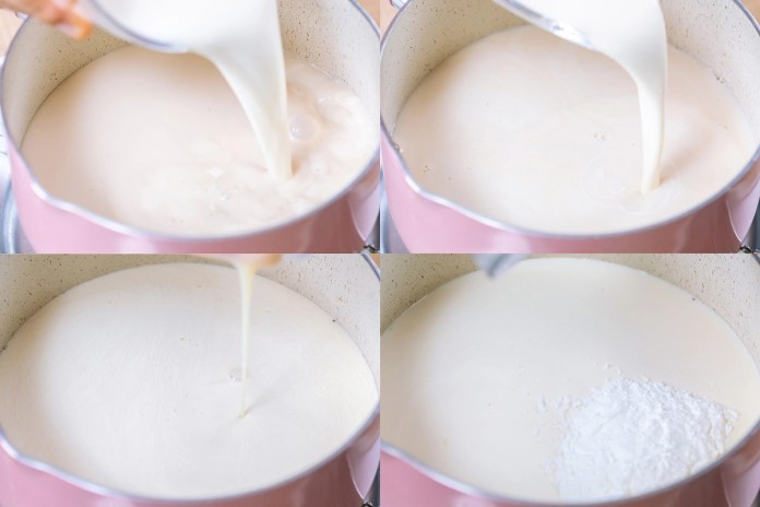 Cách cực dễ làm bánh sữa đậu nành mát lạnh mềm mượt thơm ngon